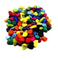 Decorative Multicoloured Stones- 475 Grams-thumb1