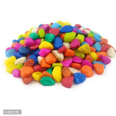 Decorative Multicoloured Stones- 475 Grams-thumb0