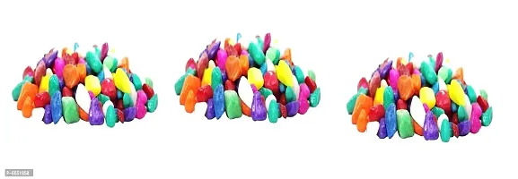 Decorative Multicoloured Stones- - Pack Of 3, 475 Grams Each-thumb2