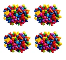 Decorative Multicoloured Stones- - Pack Of 4, 475 Grams Each-thumb1