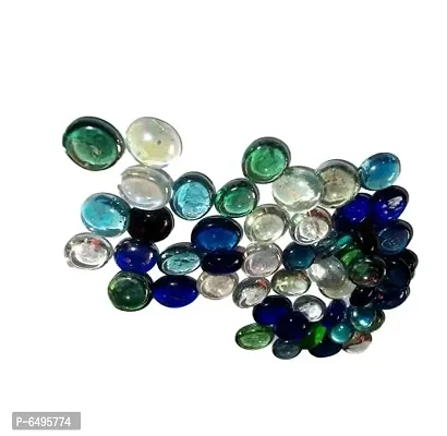 Decorative Glass Pebbles Set of 40 PCS-thumb0