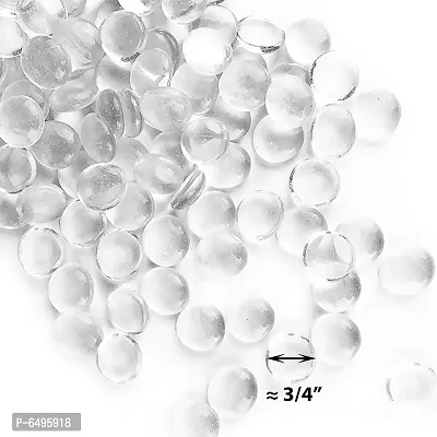 Decorative Glass Pebbles Set of 40 PCS-thumb0