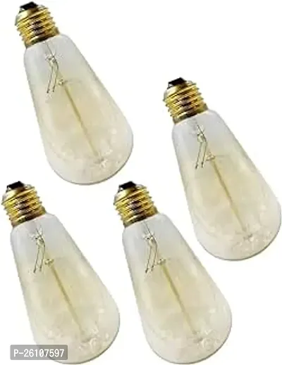 nbsp;40 Watt E27 Base 230 Lumens Antique Vintage Edison Glass Bulb With Squirrel Cage Filament-Warm White-4