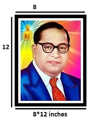 Bhim rao Ambedkar size 9*13 with frame-thumb1