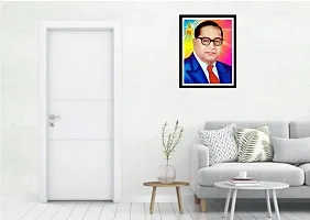 Bhim rao Ambedkar size 9*13 with frame-thumb2