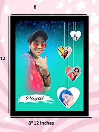 Customized Couple Single Group Photo Frame (9*13 with frame)-thumb1