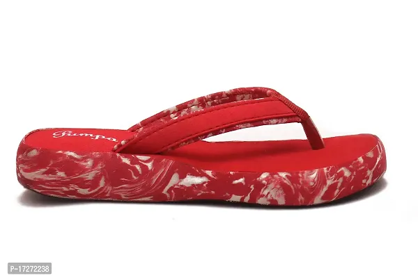 Belotna UA01 SOFT Women's Orthopaedic and Diabetic Comfort Dr Sliders and House Slipper's Flipflops and Women's Slides (Red, numeric_7)-thumb4