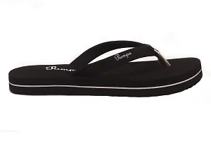 BELOTNA UA 05 Orthopaedic Diabetic Comfort Dr Slippers and Flipflops For Women's and Girl's House Home Daily Use Chappal (Black, numeric_8)-thumb4
