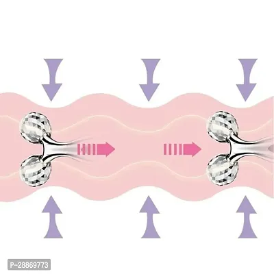 3D Y Shape Aluminum Microcurrent Massager-thumb4