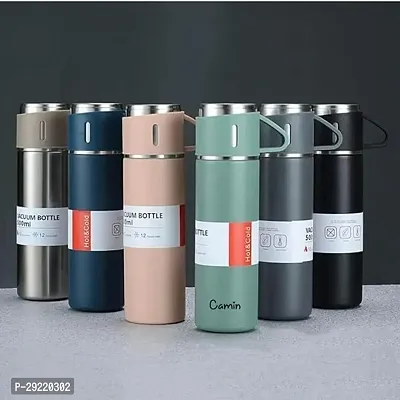 Stylish Stainless Steel Solid Thermos Flask Bottle-thumb4