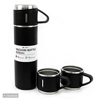 Stylish Stainless Steel Solid Thermos Flask Bottle-thumb0