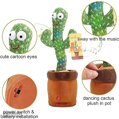 Battery Operated Dancing Cactus Toy-thumb3