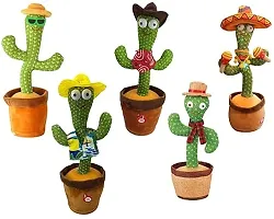 Battery Operated Dancing Cactus Toy-thumb1