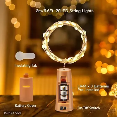 Battery Operated String Lights for Home 2 Mtr Pack of 4-thumb2