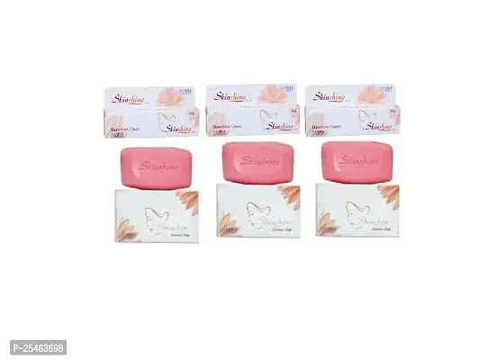 Skin Shine Cream 3 Each of 15 g + Skin Shine Soap Each of 75 g