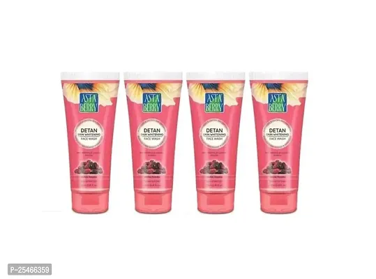 ASTABERRY Skin Whitening (Pack of 4) Reduces Pigmentation Face Wash