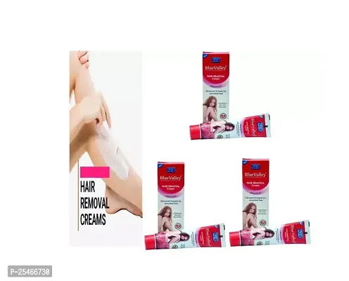 BLUE VALLEY hair removal cream for men and women Cream Pcs 3