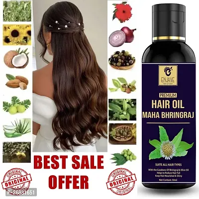 HERBAL ENJAVE MAHA BHRINGRAJ HAIR GROWTH OIL 50 ML