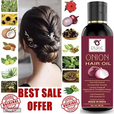 HERBAL ENJAVE  ONION OIL 100 ML-thumb0