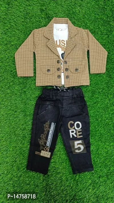 Classic Cotton Clothing Set For Boys-thumb0