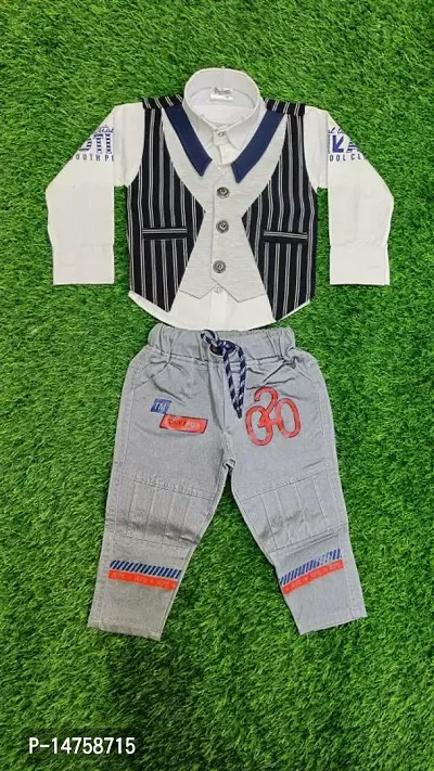 Classic Cotton Clothing Set For Boys