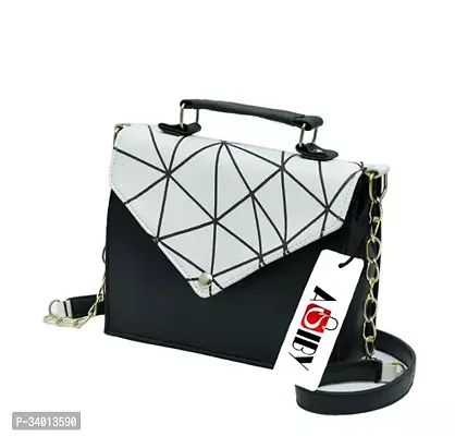 Stylish Multicoloured Artificial Leather Solid Sling Bags For Women-thumb3