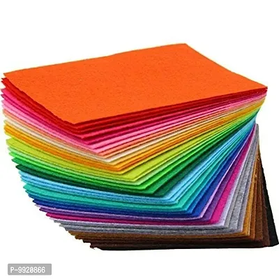 CANVASS? 40 pcs Non Woven Felt Fabric 1mm Thickness Polyester Cloth Felts DIY Bundle for Sewing Dolls Crafts20x30 cm A4-thumb0
