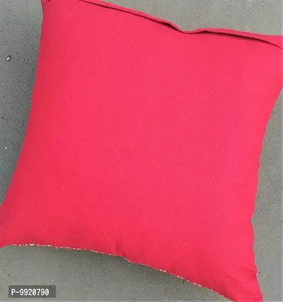 CANVASS? Decorative Cotton Hand Made Jaipur Block Print Throw/Pillow Cushion Cover - (16 X 16 INCHES)-thumb4