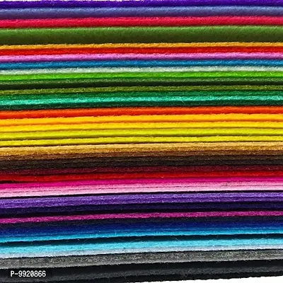 CANVASS? 40 pcs Non Woven Felt Fabric 1mm Thickness Polyester Cloth Felts DIY Bundle for Sewing Dolls Crafts20x30 cm A4-thumb2