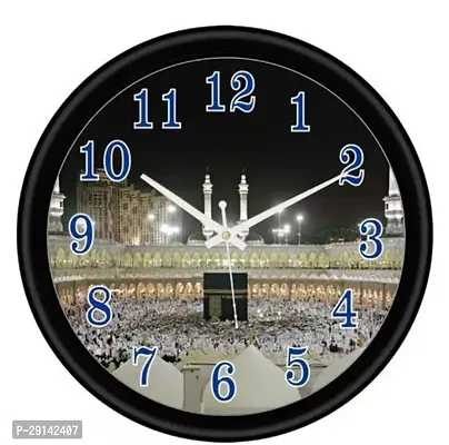 Designer Black Plastic Analog Wall Clock