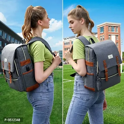 College Bags Fits 15.6 Laptop Rucksack Waterproof Backpack with USB Charging 30 L Backpack