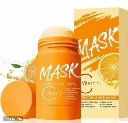 Vitaman C Mask Stick Anti-Acne Oil Control  Clean Pores for All Skin Types 100g-thumb0