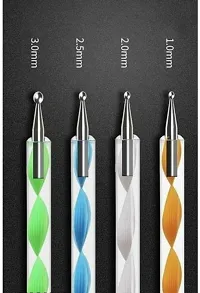 High Quality Nail Dotting Glitter Pin for design nails (4 Piece)-thumb2