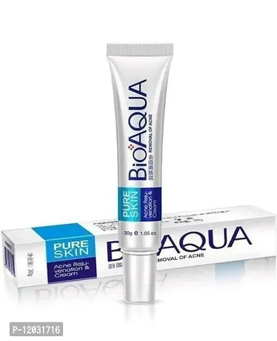 BIOAQUA Acne Cream Anti Acne Whitening Moisturizing Skin Care Pimple Removal Cream-thumb0