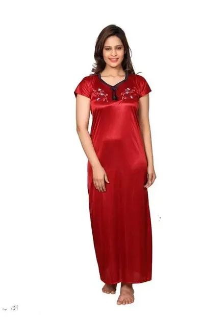 Hot Selling Satin Nighty Women's Nightwear 