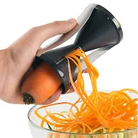 Dhyani Vegetable Slicer, Veggie Pasta Spaghetti Maker Spiral Cutter Vegetables, Spiralizer Cutter Kitchen Gadgets Zucchini Zoodle Maker.-thumb1