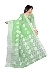 Fancy Cotton Silk Saree with Blouse Piece for Women-thumb2