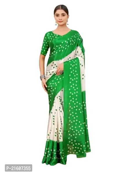 Fancy Cotton Silk Saree with Blouse Piece for Women-thumb0