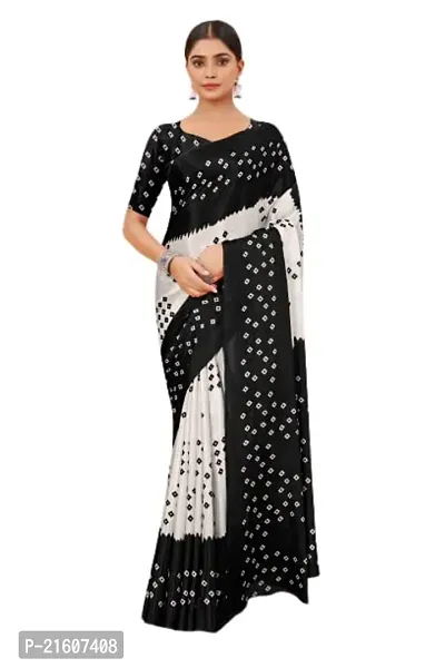 Fancy Cotton Silk Saree with Blouse Piece for Women-thumb0