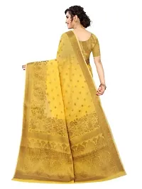 Fancy Cotton Silk Saree with Blouse Piece for Women-thumb1