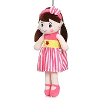 PICKPO TOYS, Supersoft Stuffed Girl Cute Suzuka Doll -Polyfill Washable Cuddly Soft Plush Toy (Cute Doll -Pink)-thumb3