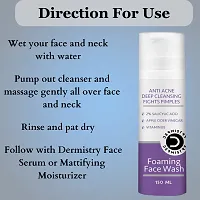 Dermistry 30% Actives Anti Acne Foaming Face Toner Cleanser Face Wash 150ml  2% Salicylic Acid  Apple Cider Vinegar  Niacinamide Tea Tree Oil  Oily Prone Skin Pimples Remover for Men  Women-thumb4