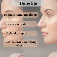 Dermistry 30% Actives Anti Acne Foaming Face Toner Cleanser Face Wash 150ml  2% Salicylic Acid  Apple Cider Vinegar  Niacinamide Tea Tree Oil  Oily Prone Skin Pimples Remover for Men  Women-thumb2