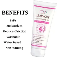 Vigini Lube Lubricants Lubrication Massage Water Based Gel Female Women 100 G-thumb1