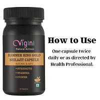 Vigini Plus 100% Natural Actives Hammer King Gold Shilajit Ling Long Penis Enlargement Performance Power Energy Sexual Stamina Capsules Effective Libido Testosterone Booster Sperm Increase-thumb2