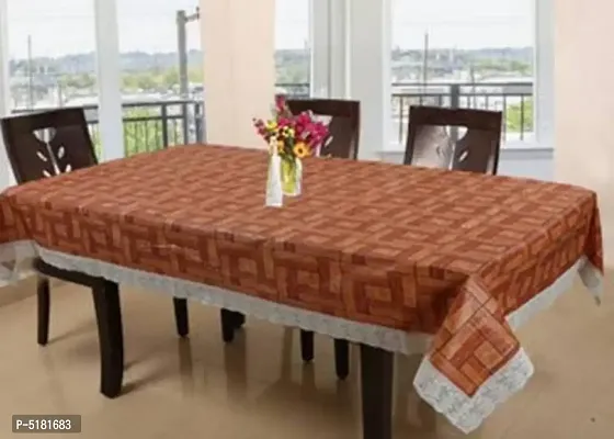 4 Seater Dining Table Cover (Size- 45x70 Inch.) Design-5 (Self Design)