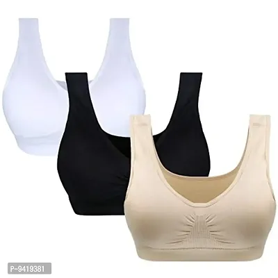 Women Sports Air Bra (Pack of 3)