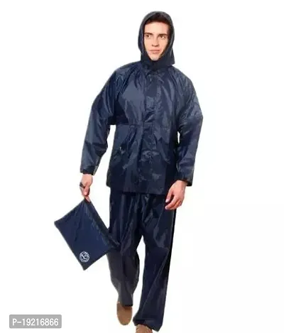 Classic Solid Rain Coats for Men-thumb0