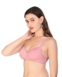 Stylish Multicoloured Cotton Blend Bra For Women Pack Of 3-thumb3