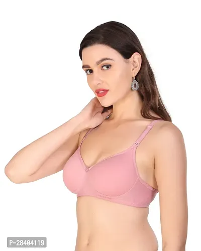 Stylish Multicoloured Cotton Blend Bra For Women Pack Of 3-thumb4